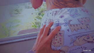 Stepfather ໃຊ້ເວລາປະໂຫຍດຂອງຜູ້ໃດຜູ້ຫນຶ່ງທີ່ມີທີ່ດີເລີດກົ້ນ/ເອົານ້ໍາໃນກົ້ນໄດ້-SEXDOLL໕໒໐