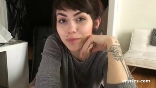 Unshaved มือสมัครเล่นแน่นอ Cums กคนเดียว